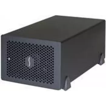 Sonnet Thunderbolt PCIe Expansion Chassis Echo Express SE IIIe — Kabelgebunden, Schwarz, Aluminium