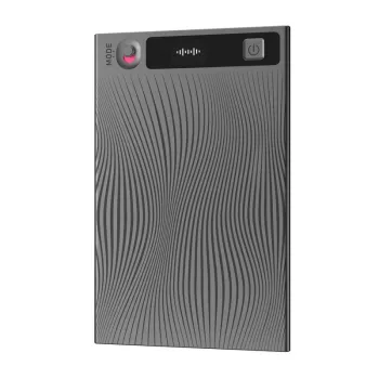 Sprachrekorder Mobvoi TicNote Grau mit 16 GB Speicher, kompakter digitaler Diktiergerät