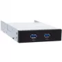 Carrier Panel Chieftec MUB-3002 3,5 Zoll Schwarz Silber