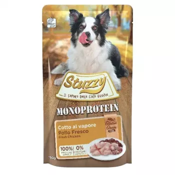 STUZZY Monoprotein Chicken - Nassfutter für Hunde - 150g