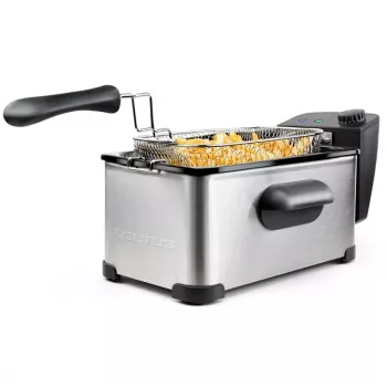 Fritteuse Taurus Fry 3 Single – 3 L Kapazität, 2000 W, Edelstahl, einstellbarer Thermostat 150–190°C