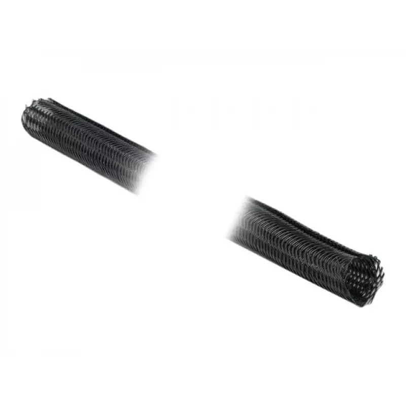 Geflechtschlauch DeLOCK 18921 10 m x 9 mm schwarz
