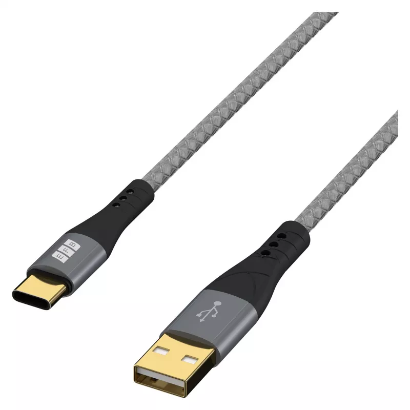 EFB Elektronik USB-A auf USB-C Kabel 60W QC 3A - Kabel - Digital/Daten (USB-AC-00001)