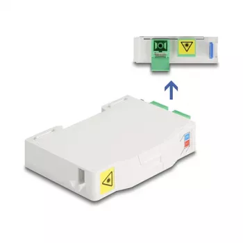 Glasfaser-Abschlussdose DeLOCK 85935 SC Simplex Weiß