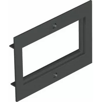 OBO Bettermann Abdeckplatte 2f Modul 45 f. T4B P7 9011 (7408276)