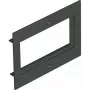 OBO Bettermann Abdeckplatte 2f Modul 45 f. T4B P7 9011 (7408276)