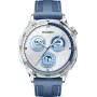 Smartwatch HUAWEI WATCH GT5 46mm – 1,43 Zoll AMOLED, GPS, 524 mAh, Edelstahlgehäuse, blaues gewebtes Armband
