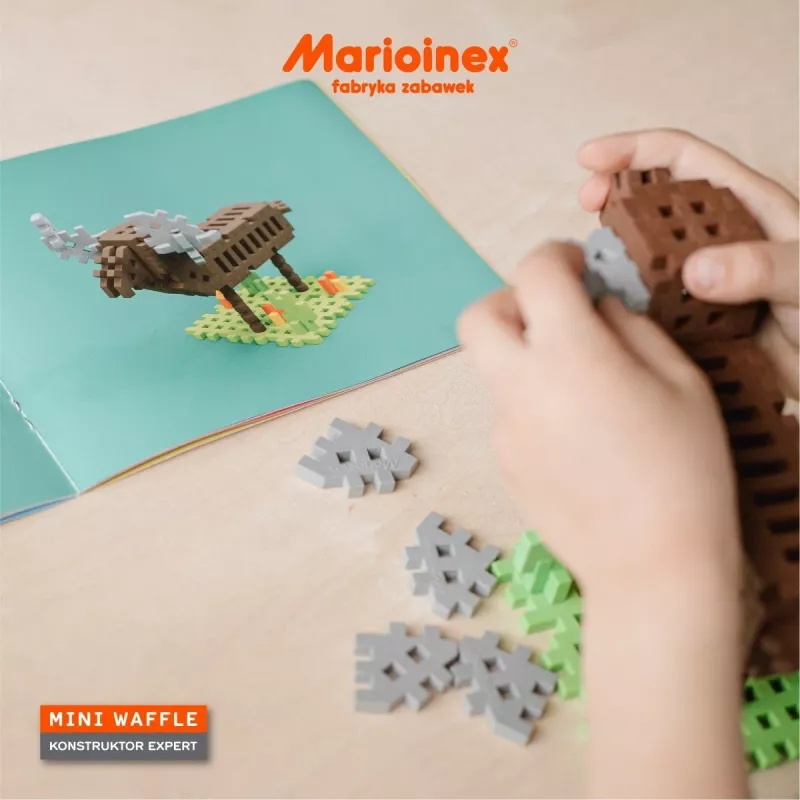 Marioinex Mini Waffle Bausteine Constructor Expert, 501 Teile
