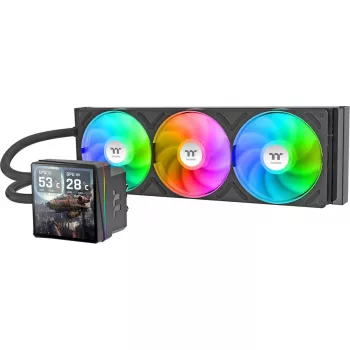 CPU-Flüssigkeitskühler THERMALTAKE TH360 V3 Ultra ARGB Sync AIO Schwarz