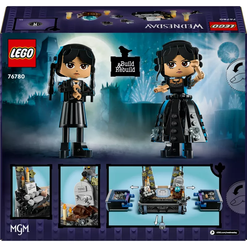 LEGO WEDNESDAY 76780 Wednesday Addams Figur