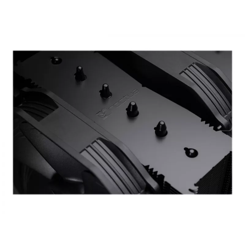 Noctua NH-D15 Chromax Pure Schwarz CPU-Kühler mit zwei 140-mm-Lüftern