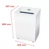 Shredder HSM Pure 740 Streifenschnitt 5,8 mm, 400 mm Arbeitsbreite, schreddert CDs und Kreditkarten