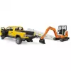 Car Dodge RAM 2500 Service mit Anhänger