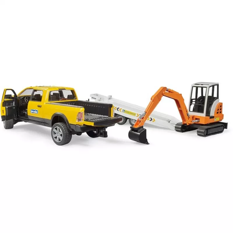 Car Dodge RAM 2500 Service mit Anhänger