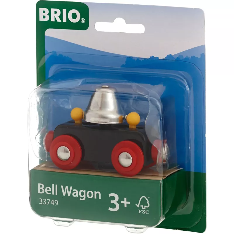 Holzzugwaggon BRIO 33749 mit Glocke