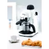 Espressomaschine weiß-schwarz CD1011
