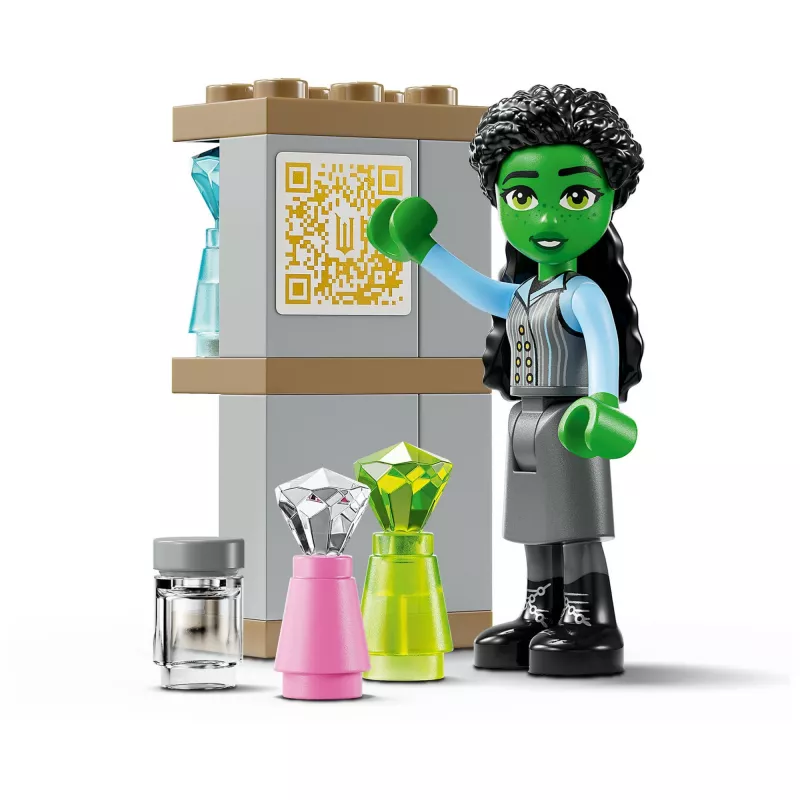 LEGO Bauset 75681 mit Wicked, Glinda, Elphaba, Nessarose und Shiz Universität Minifiguren