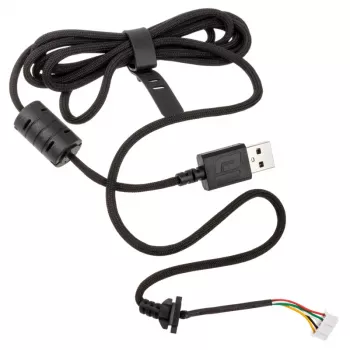 Kabelgebundene Gaming-Maus Endgame Gear XM1 Flex Cord 2.0 – schwarz