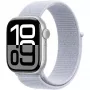 Apple Watch Series 10 Aluminiumgehäuse GPS + Cellular 42 mm Silber Sport Loop Blau cloud