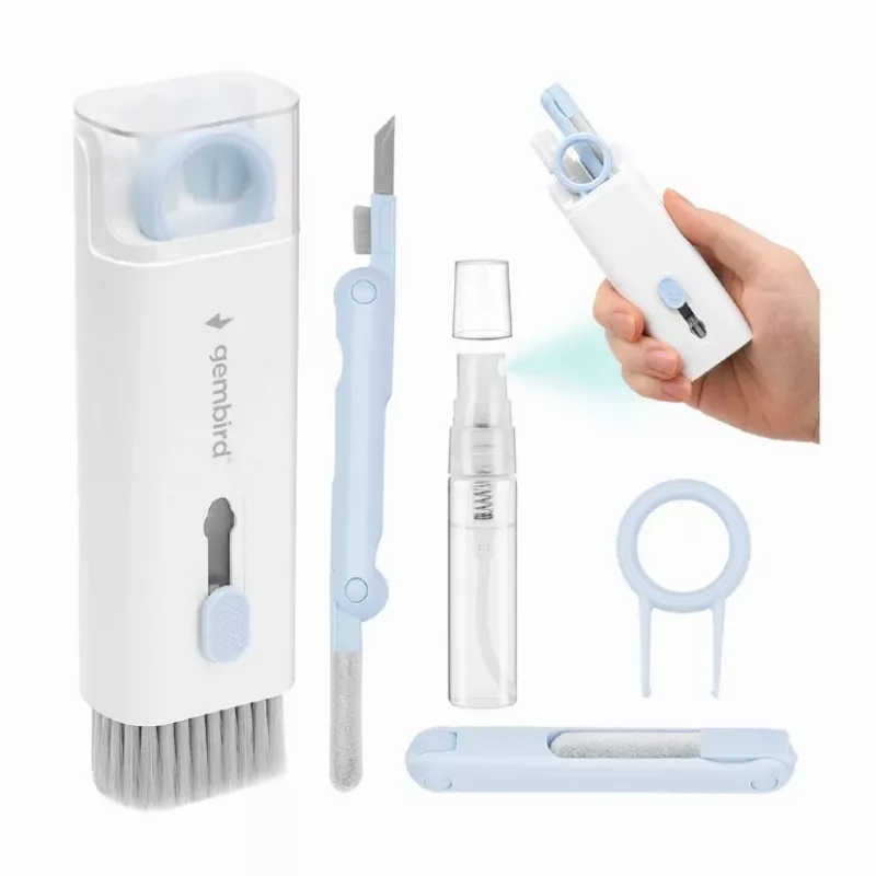 Gembird 7-in-1 Universal Portable Cleaning Kit - Weiß