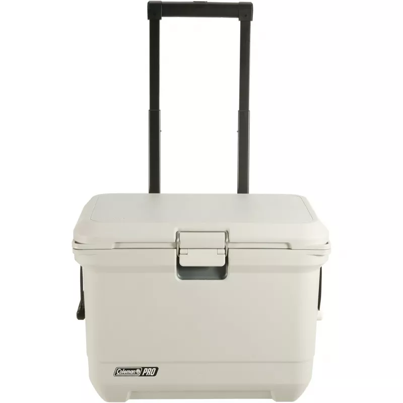 Coleman Pro 55QT Wheeled Cooler Box Weiß 52L 120h