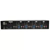 EATON TRIPPLITE 4-Port DisplayPort KVM Switch mit Audiokabeln und USB 3.0 SuperSpeed Hub (B004-DPUA4-K)