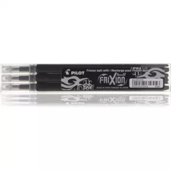 Pilot Nachfüllset 3x Frixion Schwarz (BLS-FR7-B-S3) (BLSFR7BS3)