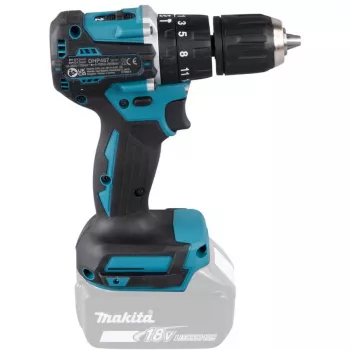Makita DHP487Z Bohrmaschine 1700 U/min Schlüssellos 1,4 kg Schwarz, Blau