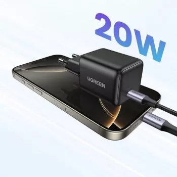 UGREEN X512 20W GAN 1X USB-C Netzladegerät - Schwarz