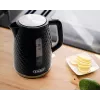 C280C ELDOM Wasserkocher ELLI, Fassungsvermögen 1,7 l, Leistung 2200 W, Schwarz, Strix, Schwarz