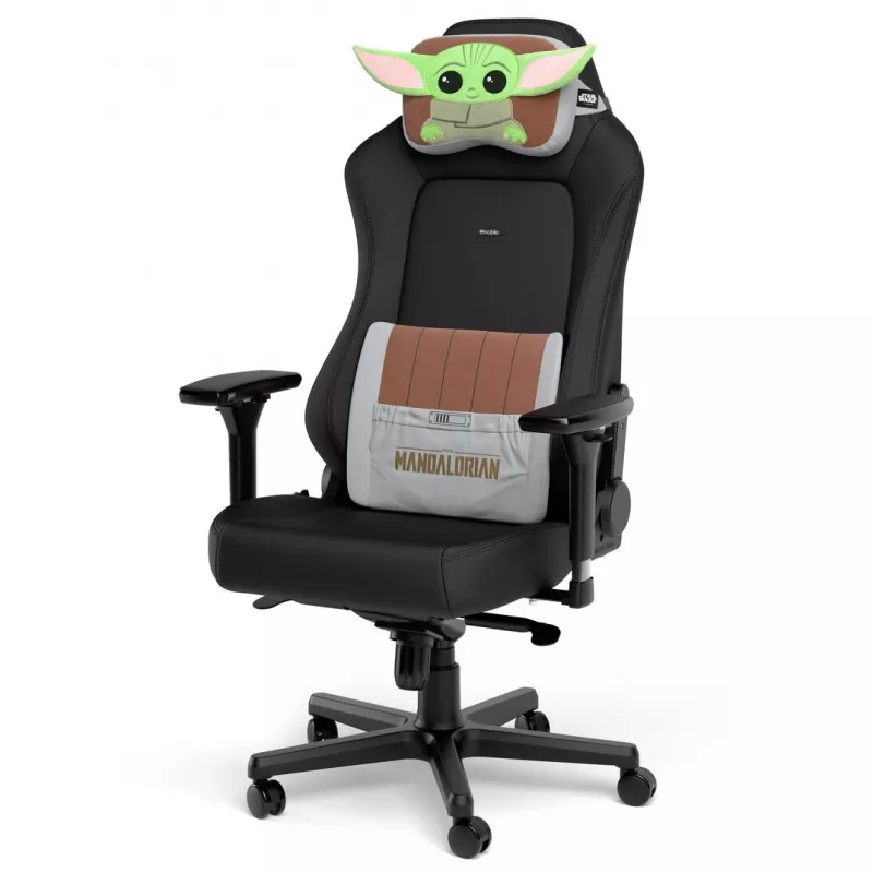 noblechairs memory foam cushion set Grogu Edition – Sitz- und Lordosenstütze