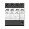 Überspannungsschutz QOLTEC 52588 AC 4P 420V T2 C — 4-poliger AC-Überspannungsableiter, 420 V, Typ 2