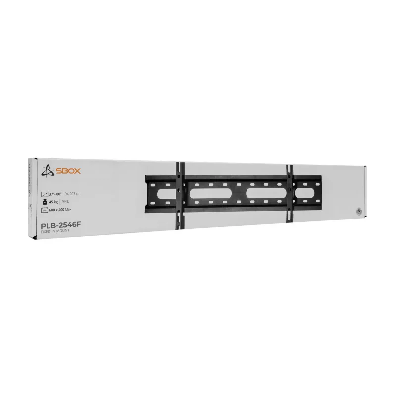 SBOX PLB-2546F-2 Montagehalterung 37–80 mm, Belastung 45 kg, Platte 600×400 mm