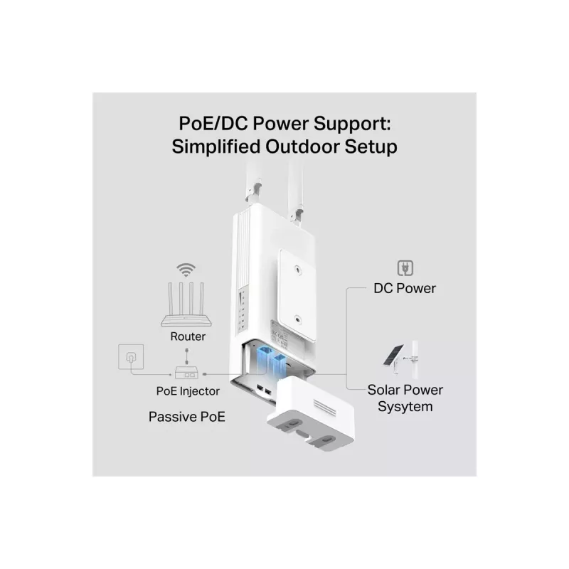 Outdoor-WLAN-Router TP‑LINK Archer MR402‑Outdoor 4G AC1200 Dual Band