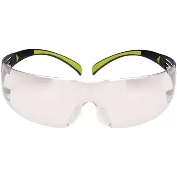 3M 7100078988 Sicherheitsbrille Schutzbrille Schwarz, Grün