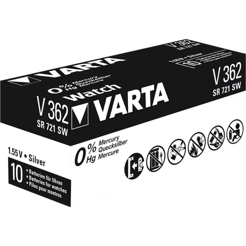 Einwegbatterie Varta V362