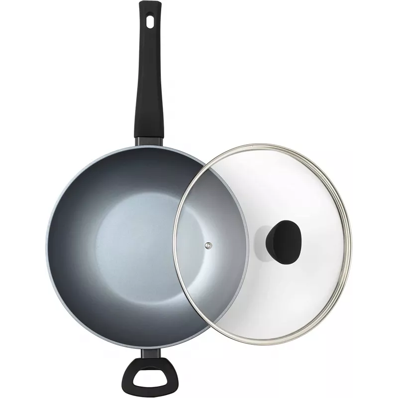 Wok Russell Hobbs RH01709EU 28 cm Perlisiert, antihaftbeschichtete Kochpfanne