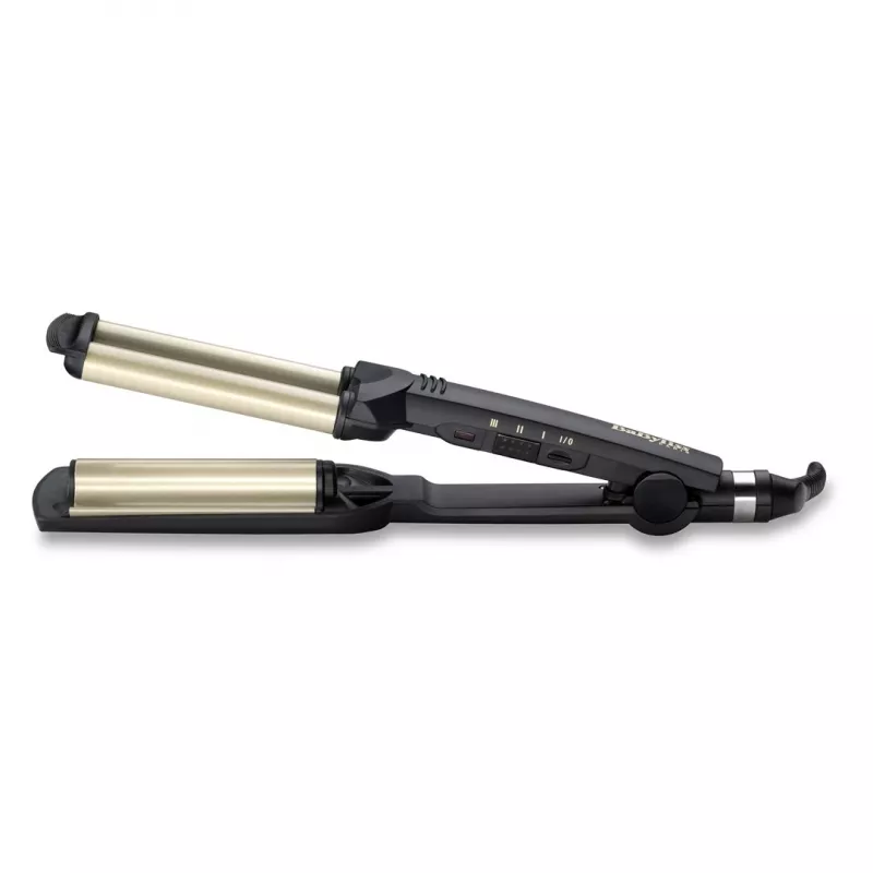 BaByliss C260E EasyWaves Texturier-Eisen Warm Black, Silver 70,9 (1,8 m)