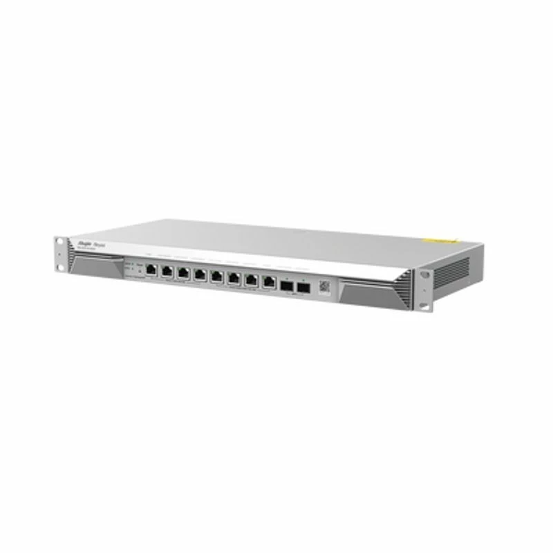Kabelgebundener Router RUIJIE RG-EG1510XS — 2,5 GbE + Gigabit Ethernet, 6x RJ-45, 4 Gbit/s Durchsatz, 1HE, Silber
