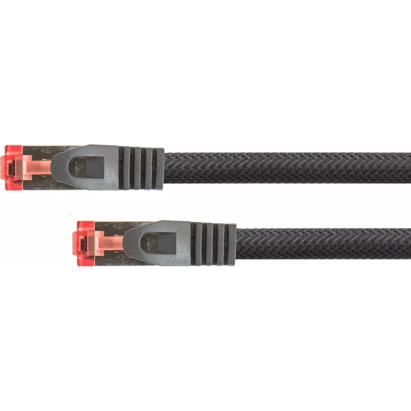 Netzwerkkabel Python 8063PY-200S RJ-45 Cat6 20 m Schwarz