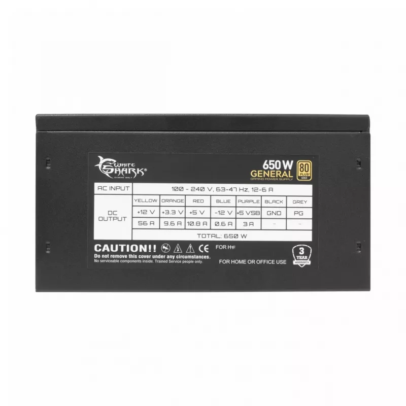 Netzteil White Shark GPSU-G650M 650W