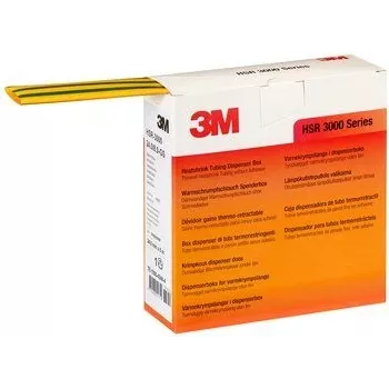 3M TE100042486 - Schrumpfschlauch - Grün - Gelb - 5 m - 1,8 cm - 135 °C (TE100042486)