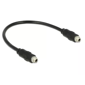 Audio Kabel 3,5mm DeLOCK 85115 0,25m Schwarz