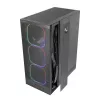 PC-Gehäuse TACENS MARS MC-NEBULA Midi Tower mit gehärtetem Glas, vier 120-mm-aRGB-Lüftern, unterstützt ATX, GPU bis 30,2 cm