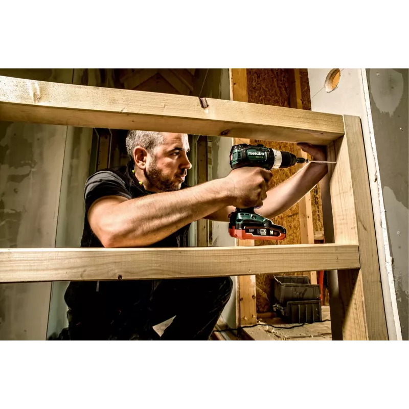 Metabo SB 18 LT BL 2100 U/min Schlüssellos 1,5 kg Schwarz, Grün, Rot, Silber