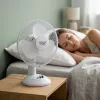 Adler | AD 7302 | Tischventilator | Weiß | Durchmesser 23 cm | Anzahl Geschwindigkeiten 2 | Oszillation | 60 W | Nein