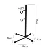 Fahrrad-Werkstatt-Montageständer MACLEAN MC-434, faltbarer Serviceständer, 20 kg Tragkraft, schwarz