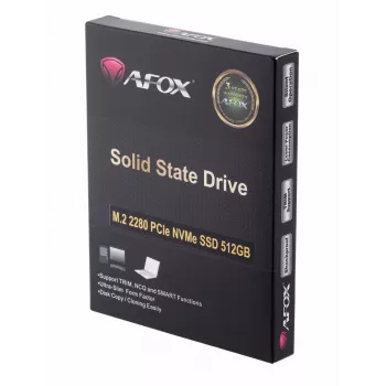 SSD M.2 AFOX ME300-512GN 512 GB PCIe NVMe TLC, Lesen 2000 MB/s, Schreiben 1600 MB/s