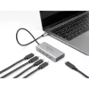 DELOCK USB Hub 10 Gbps Typ-C 4 Ports PD 85W 30cm Kabel
