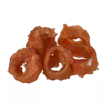 PETITTO Fisch- und Hühnchenringe - Hundeleckerli - 500 g